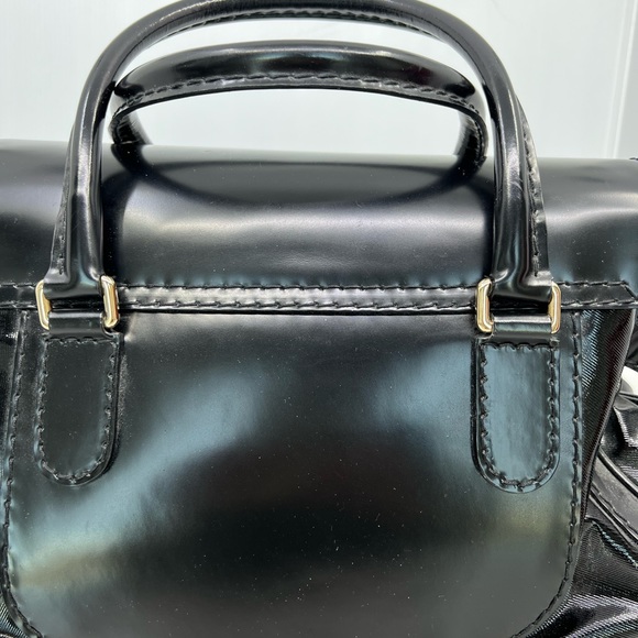 Gucci Black Coated Canvas and Leather Large Queen Satchel - Picture 13 of 16
